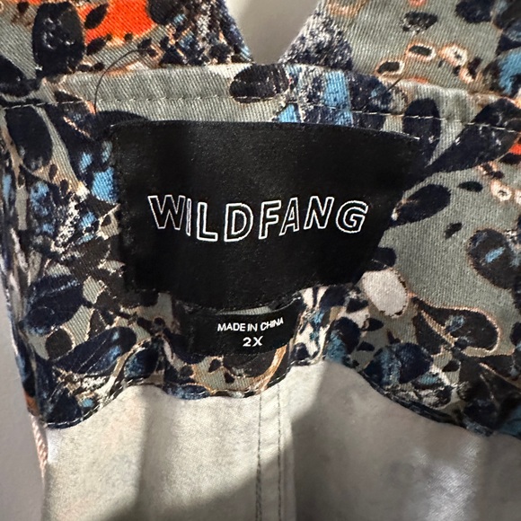 Wildfang Essential Overall Floral 2X - Picture 2 of 3